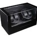 Cutie intors ceasuri automatice iUni, Watch Winder 4 Negru-Carbon